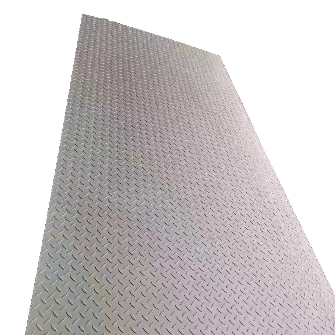 Stainless Steel Patterned Plate Stair Treads Cold-Rolled Stainless Steel Embossed Plate 201 304 Stainless Steel Patterned Plate