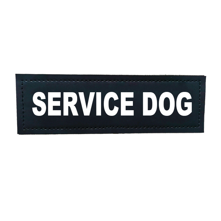 Factory lettering dog chest strap large small size personality Velcro K9 chest strap pet anti-lost dog tag wholesale