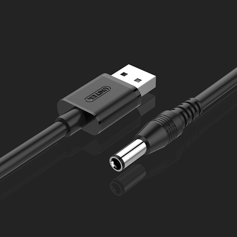 Unitek USB Power Cord Router Cord Power Cord USB to Dc5.5Mm Suitable for