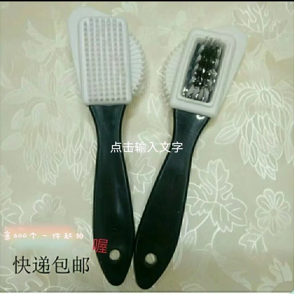 Трехсторонняя замшевая щетка, двусторонняя щетка с медной проволокой, щетка для ухода за замшей и оленей, щетка для снежных ботинок и замшевых обуви