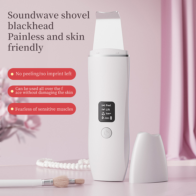 Кросс-Бордер новая ультразвуковая машина для пилинга, домашний прибор для красоты, очищение пор, экспорт артефакта для акне, лопатка для черных точек