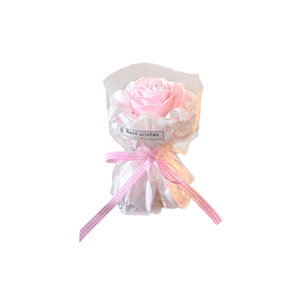 Douyin's Popular Mini Bouquet Rose Soap Flower Girl Best Friend Birthday Gift Valentine's Day Souvenir Gift