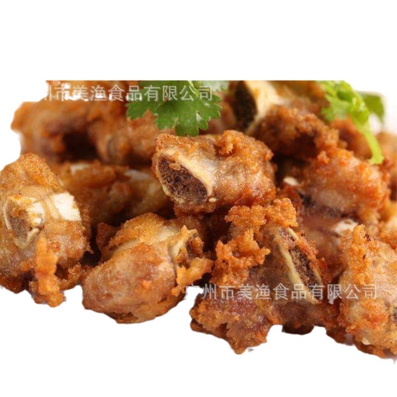 Xinyu Runshun Shunde De Frozen Tangerine Peel Bone Pieces Fried Barbecue Ribs Semi-Finished Products for Hotels 500G/Pack