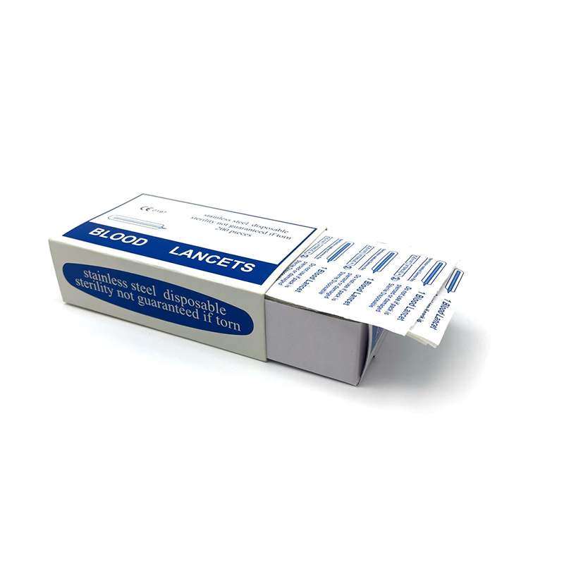 Medical disposable blood collection needle lancet low pain bleeding bleeding finger blood collection needle peripheral medical device