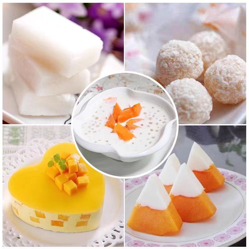 Yunnan Jipin Solid Coconut Powder Coconut Milk Powder Commercial Stall Brewing Beverage Large Packaging 1000g Strong Flavor