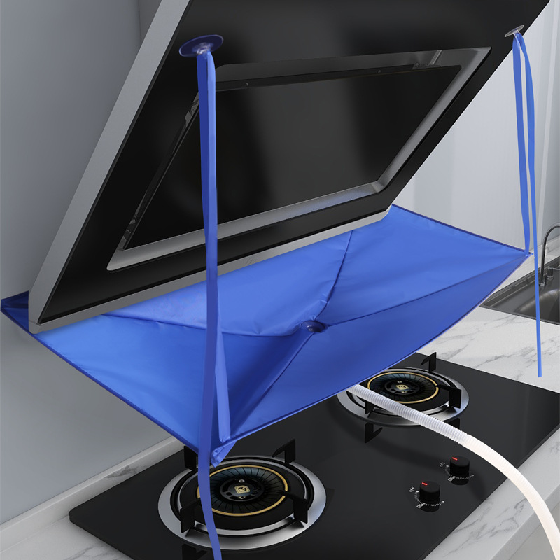 Range Hood Cleaning Cover Kitchen Paste-free Suction Type Waterproof Bag Household Range Hood Heavy Oil Stain Cleaning Cover Water