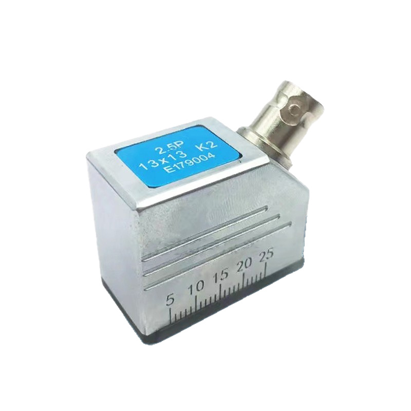 Ultrasonic Flaw Detector Oblique Probe 2.5P13*13K2 Steel Pipe Weld Steel Structure Ut Horizontal Wave Non-Destructive Testing Spot