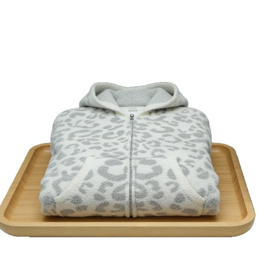 Half-Velvet Hooded Thin Coat, Hooded Pajamas, Home Blanket, Fleece Blanket, Warm, Lightweight, Comfortable, Export Customization