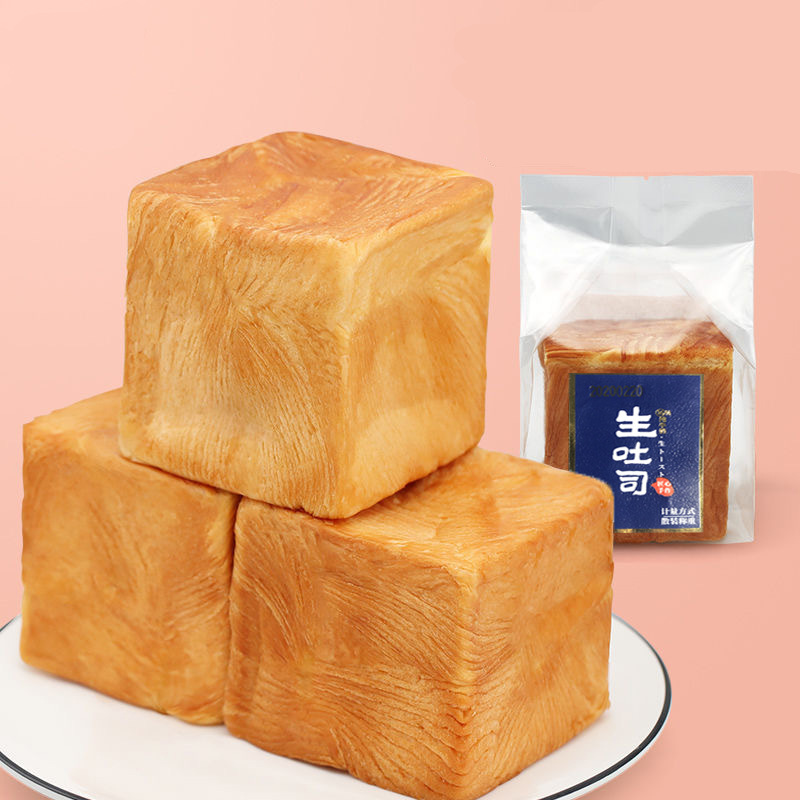 сырой тост хлеб ручной рваный молочный вкус без замены для сэндвичей пирожное десерт оптом