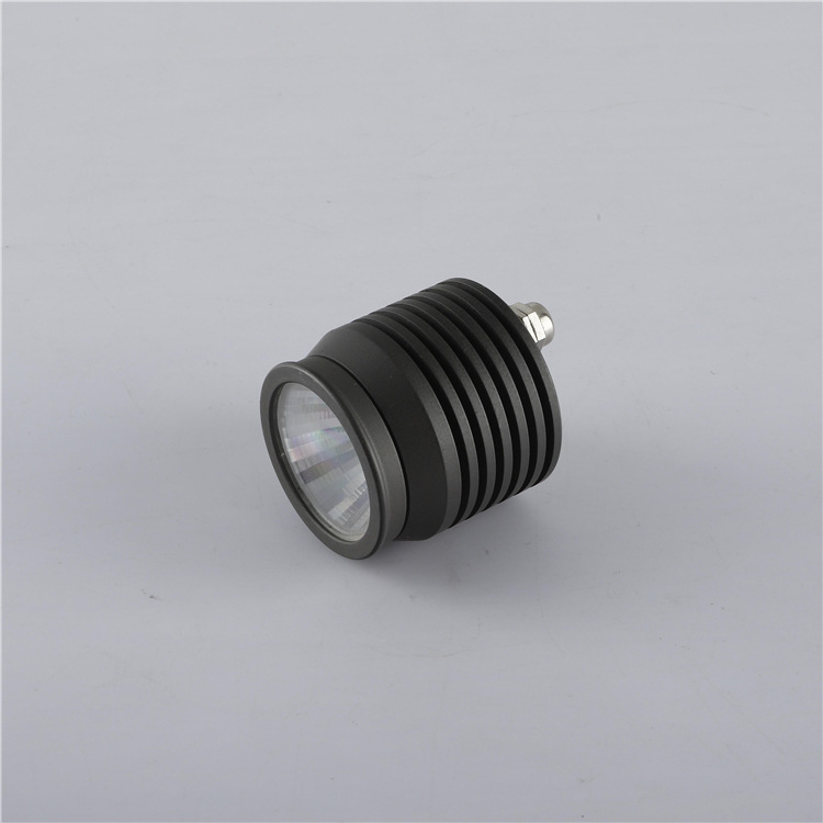 LED spotlight waterproof radiator downlight ceiling lamp 12W radiator MR16 module aluminum spotlight radiator