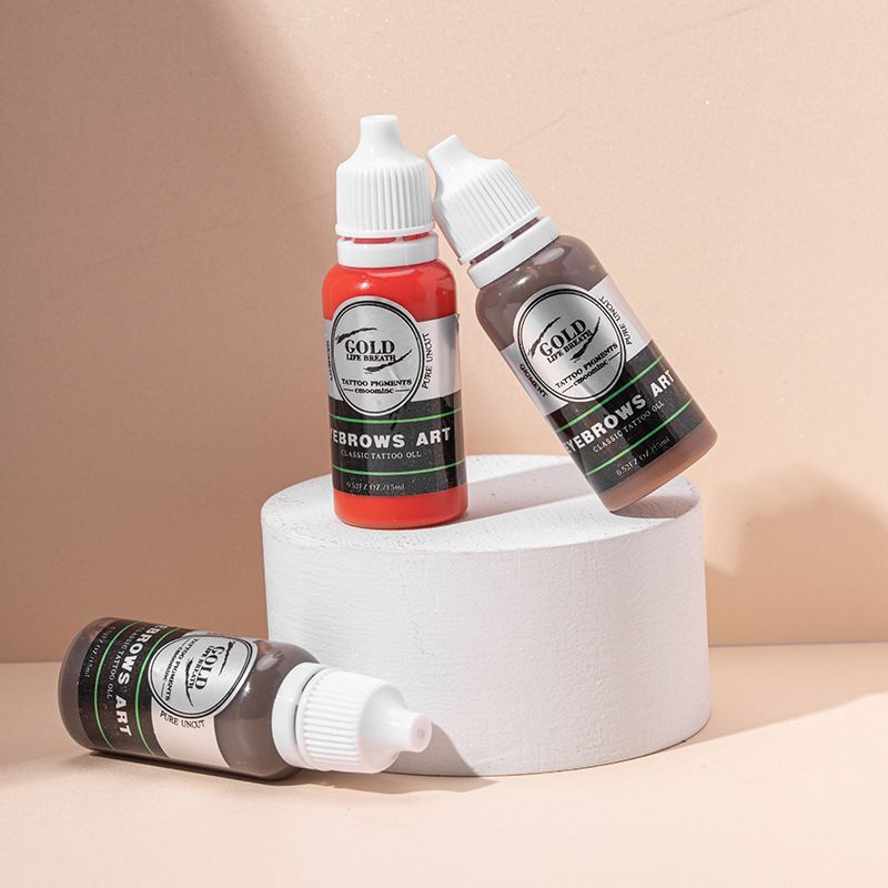 Tattoo Practice Color Materials for Beginners, Eyebrow Tattoo, Lip Bleaching and Eyeliner Practice, Hand Color Lotion, Body School Supplies and Tools