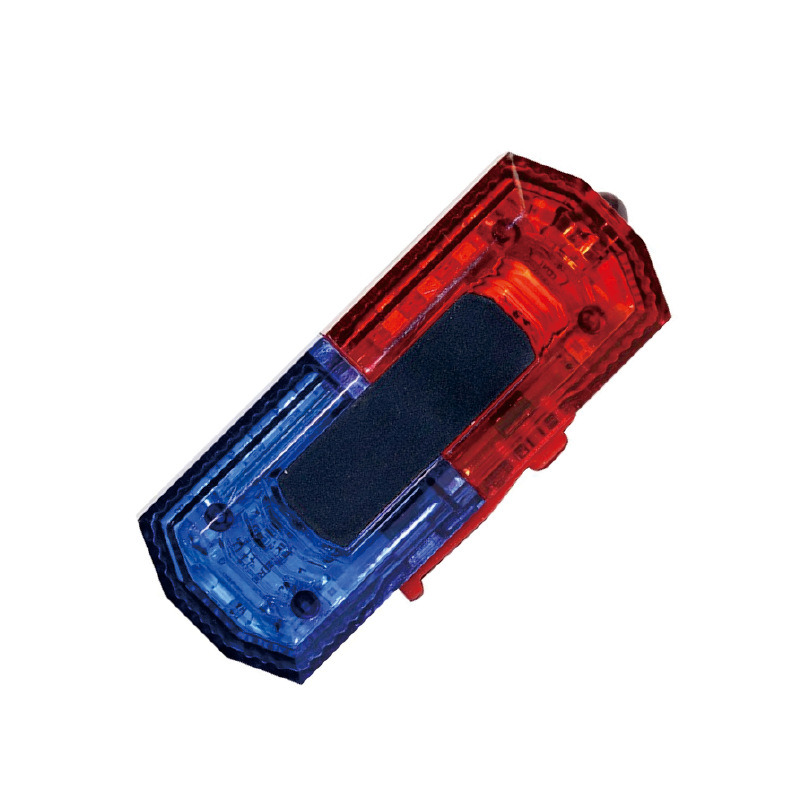 Shoulder Light Warning Red and Blue Flash Light Charging Patrol Duty Safety Sanitation Property Security Signal Led Flash Light