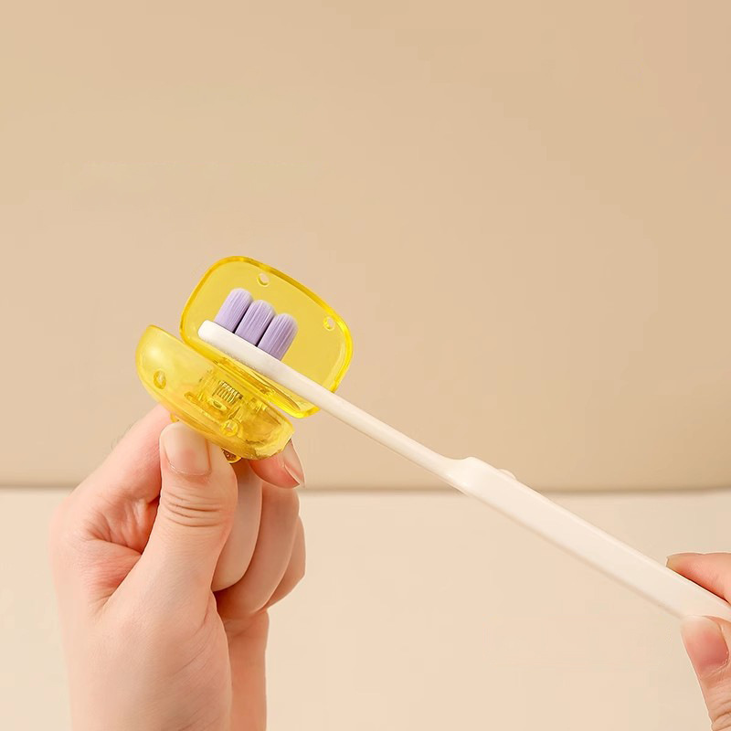 Toothbrush Storage Holder Travel Toothbrush Protective Cap Storage Cover Outdoor Portable Plastic Toothbrush Box Toothbrush Head Cover