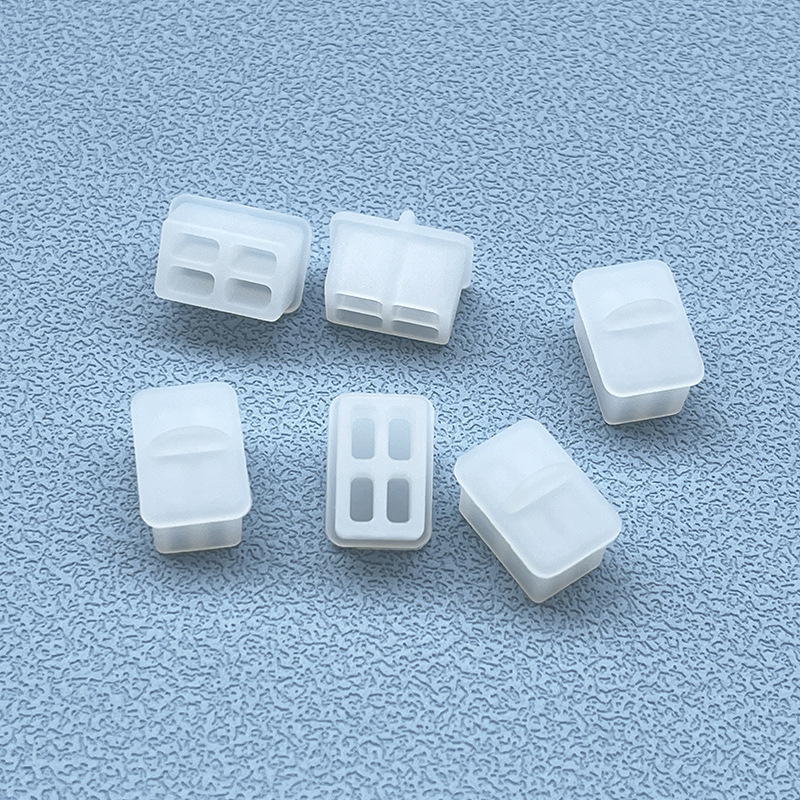 In-Stock Sfp Optical Port Dust Plug Fiber Optic Port Cover Protective Plug Silicone Dust Plug Detachable Silicone Soft Plug