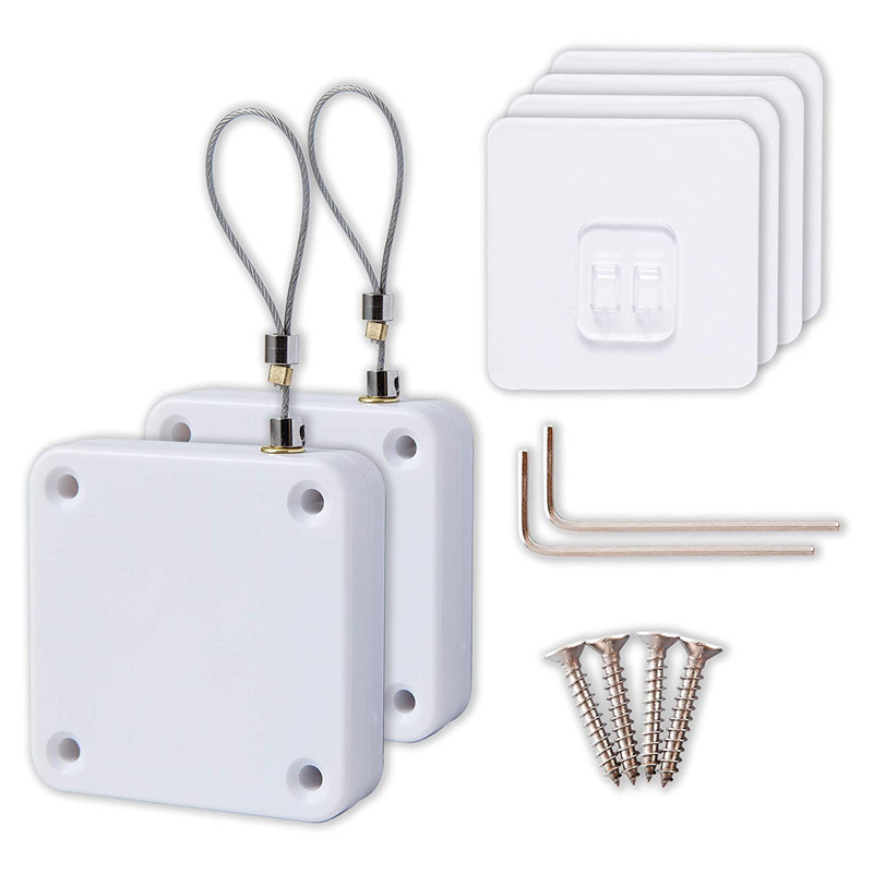 Автоматический доводчик для раздвижных дверей, пружинный, для домашних дверей, без сверления