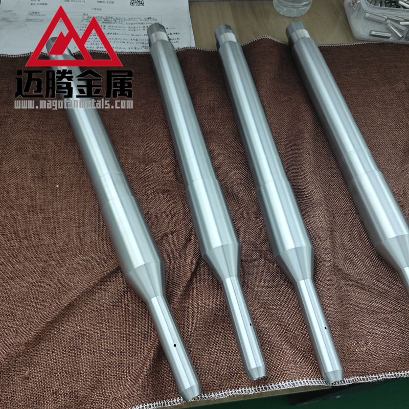 Rotating Shaft Molybdenum Precision Machining Parts Molybdenum Components for Mocvd Equipment Customized Various Special-Shaped Molybdenum Parts
