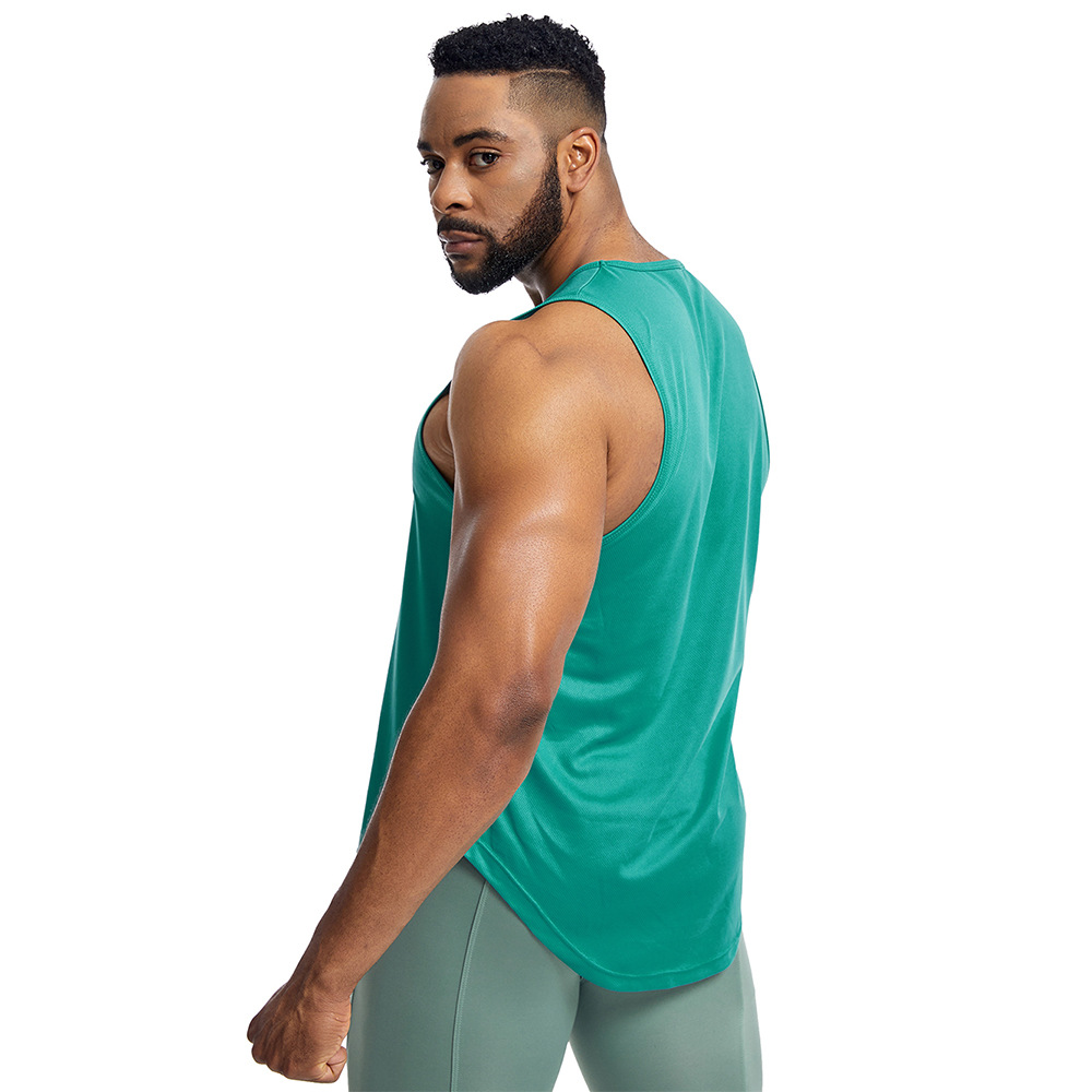 Silk Tutu Sportswear Quick-Drying Vest Men's Summer Loose Large Size Fitness Clothing Mesh Running Basketball Vest