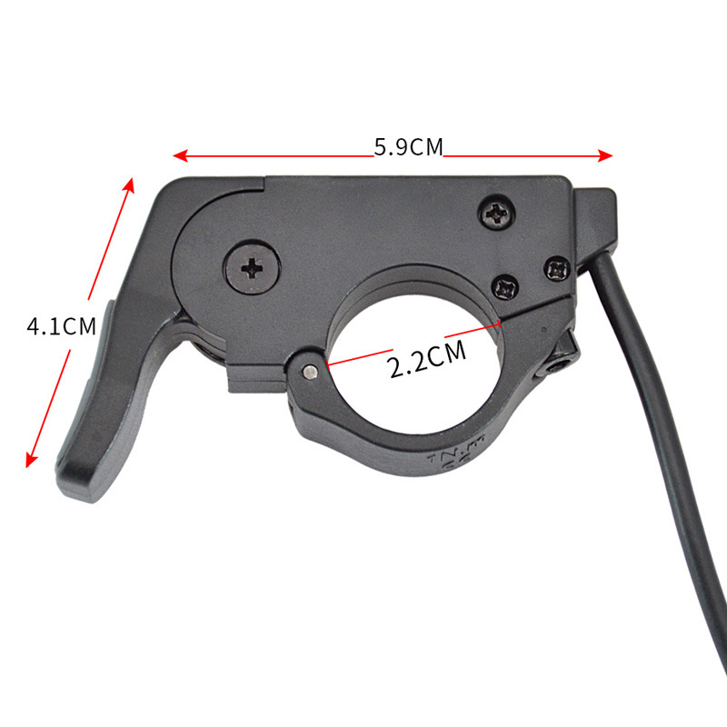 Electric bicycle left and right universal throttle finger thumb accelerator scooter speed controller modification accessories