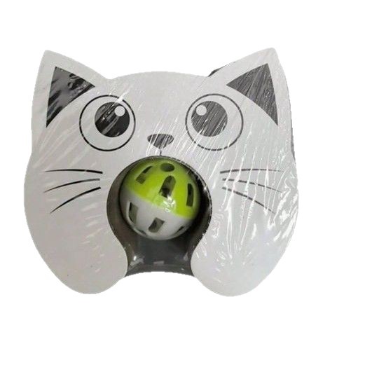 Cross-Border Hot Selling Organ Cat Scratching Board Cat Toy with Bell Cat Claw Grinding Cat Climbing Frame Corrugated Paper Magnetic Belt Packaging