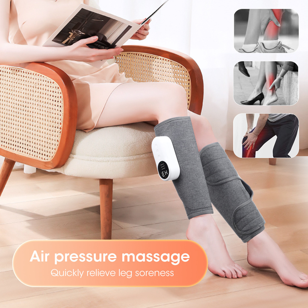Leg Massager Air Wave Electric Air Bag Dredging Instrument Fully Automatic Calf Massager Multi-Function Massager