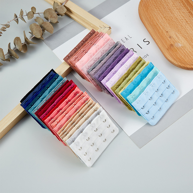 [Full postage] Wholesale three rows of four buckles/Bra extension buckle/BRA buckle/underwear extension buckle/adjustment buckle