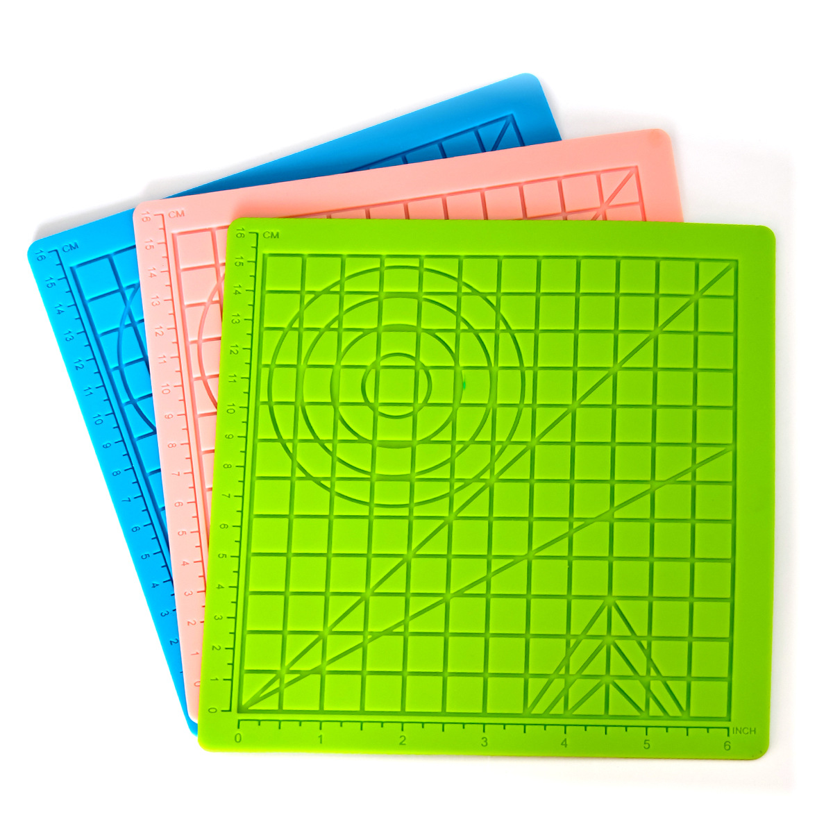 Cross-border 3D printing pen silicone drawing pad 3D pen basic graphic drawing board baby Enlightenment copying board printing pad