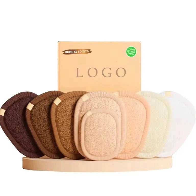 Лучшая продаваемая в Amazon многоразовая и washable двуслойная салфетка для снятия макияжа из прозрачной воды