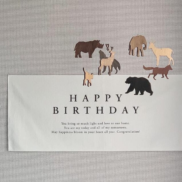 ins style simple letters happy birthday hanging cloth Mori children's birthday party scene layout tapestry