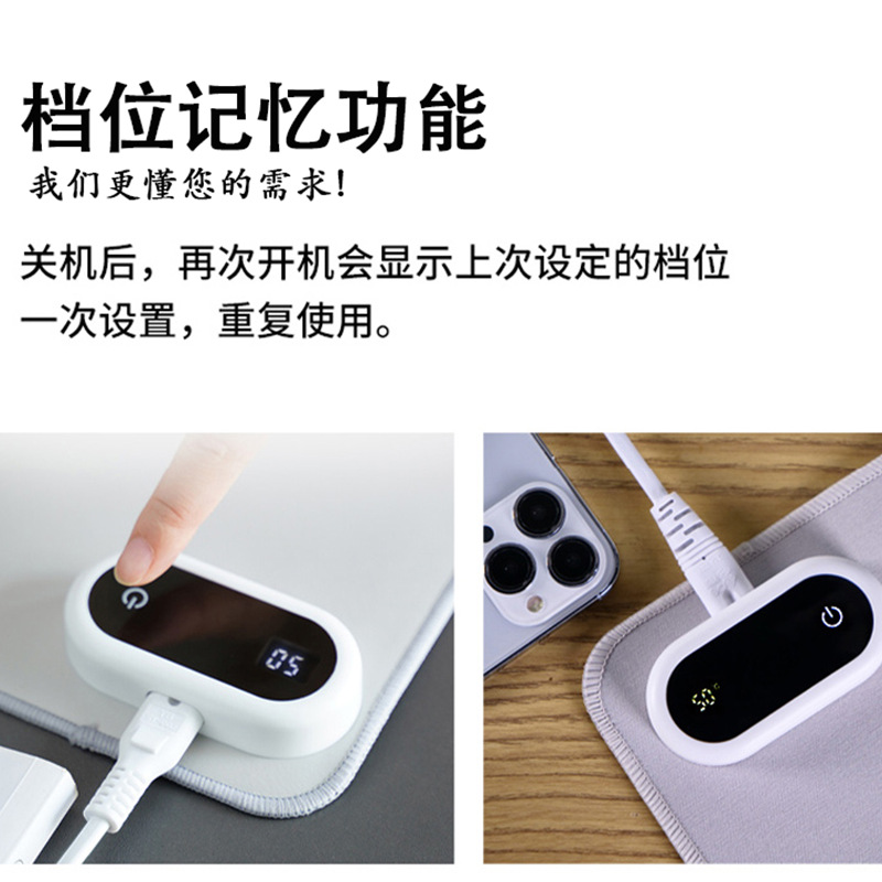 Cross-border tasteless warm table mat office heating mouse mat heating table mat heating table treasure super-large warm hand table mat formulation