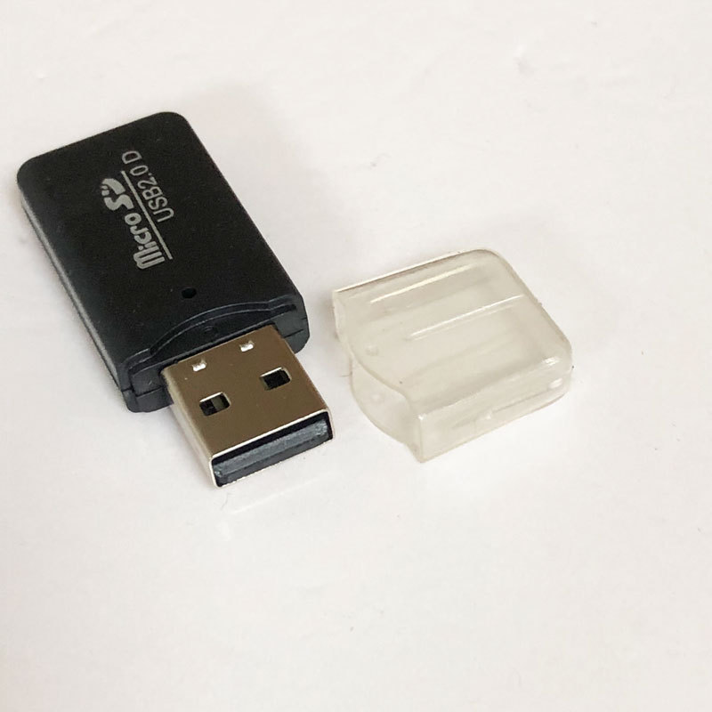Factory wholesale ice cool card reader microSD/TF card/mobile phone memory card USB 2.0 card reader