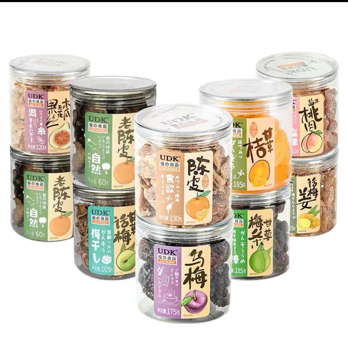 Premium Licorice Plum Series Canned Instant Fruit Preserves Whole Box of 24 Cans Wholesale Snacks