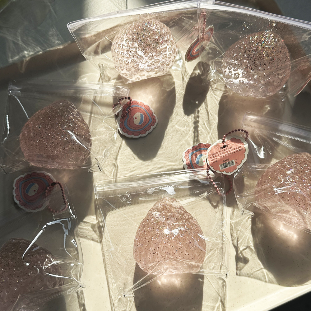 Little Red Riding Book Explosions Solid Oil Everbright Strawberry Pinch Le Soft Rotten Imitation Silicone Feel Decompression Vent Toys Wholesale