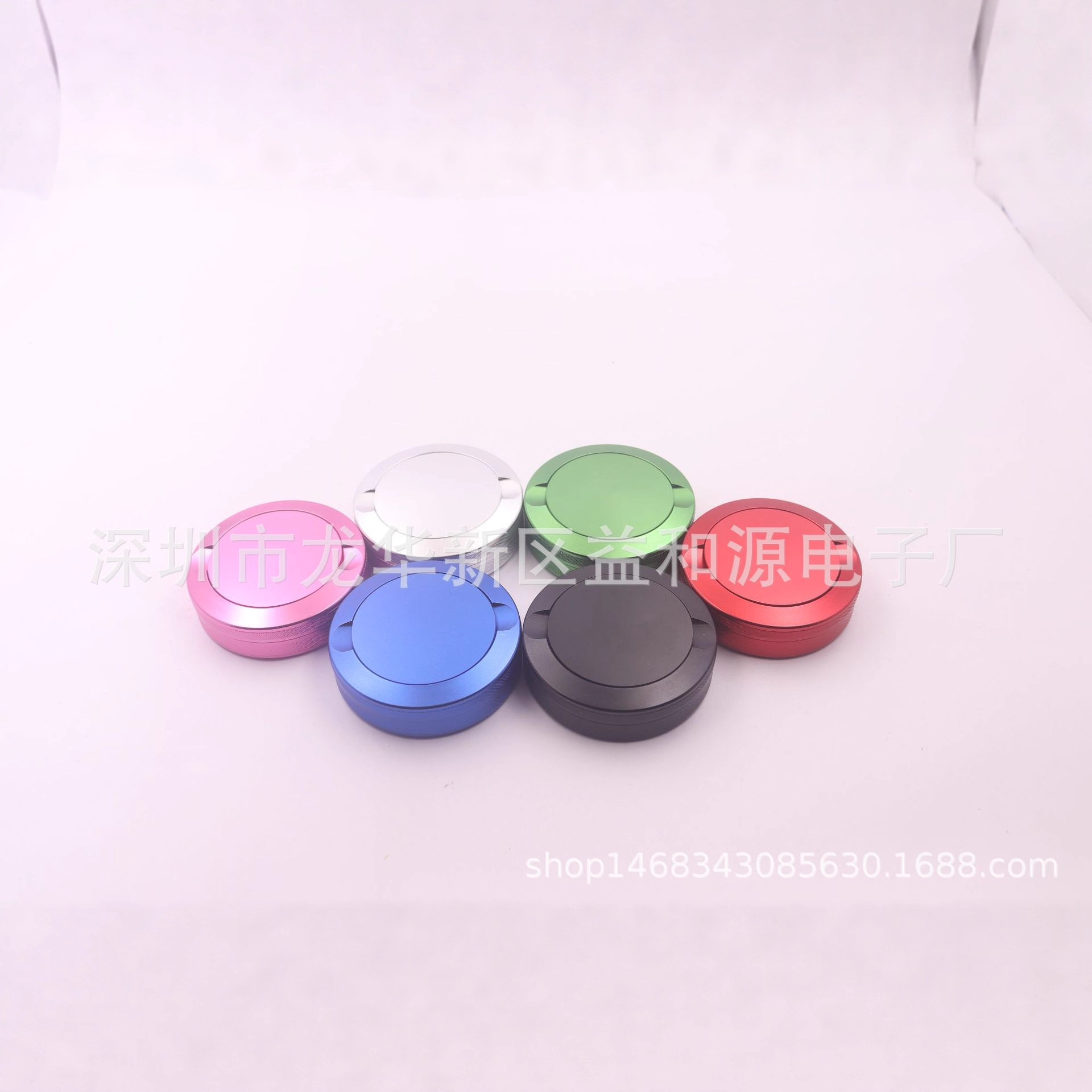 Лучший продаваемый нюхательный ящик 72 мм, 3-слойный, с боковыми насечками, алюминиевый сплав, модель с резьбой