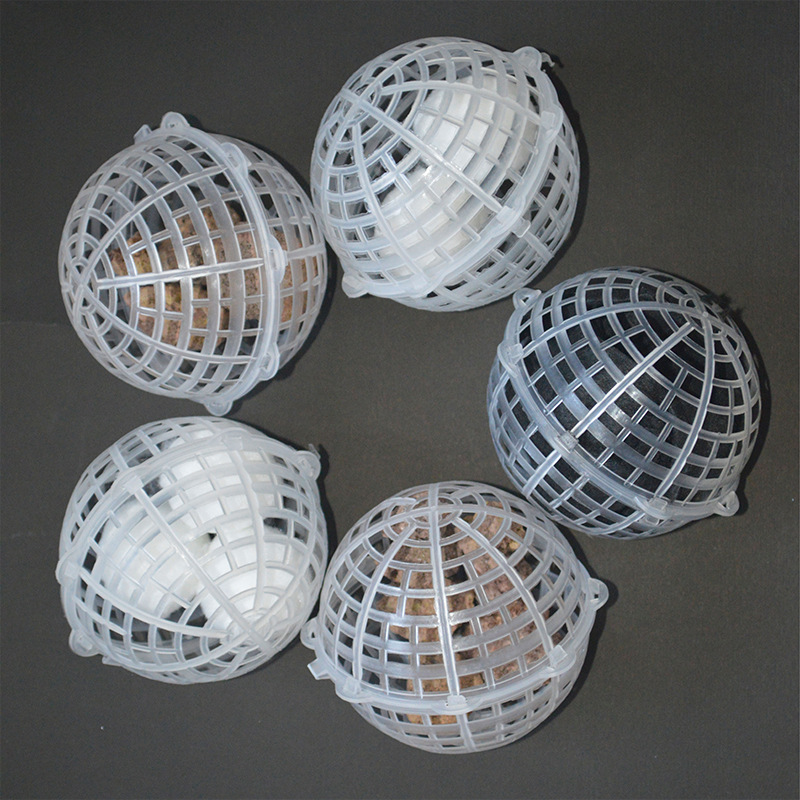 Pp Suspended Ball Filler, Good Oxygen Pond Polyurethane Sponge Biological Filler, Porous Rotating Spherical Suspended Filler