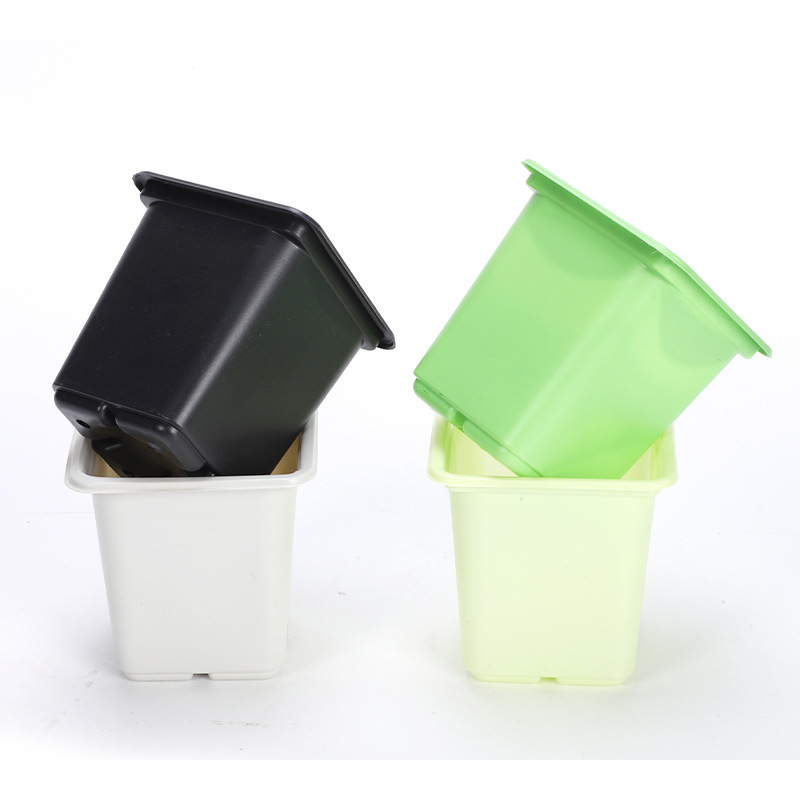 Multi-Color Optional Potted Seedling Cup Simple Batch Can Be Customized Safe Plastic Seedling Cup Factory Wholesale