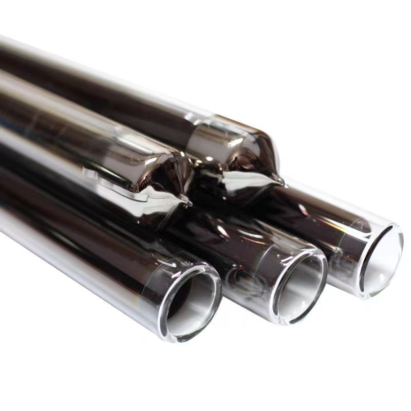 Manufacturer Wholesale Solar Water Heater Vacuum Tube Aerospace Purple Gold Tube Heating Solar Water Heater Glass Tube