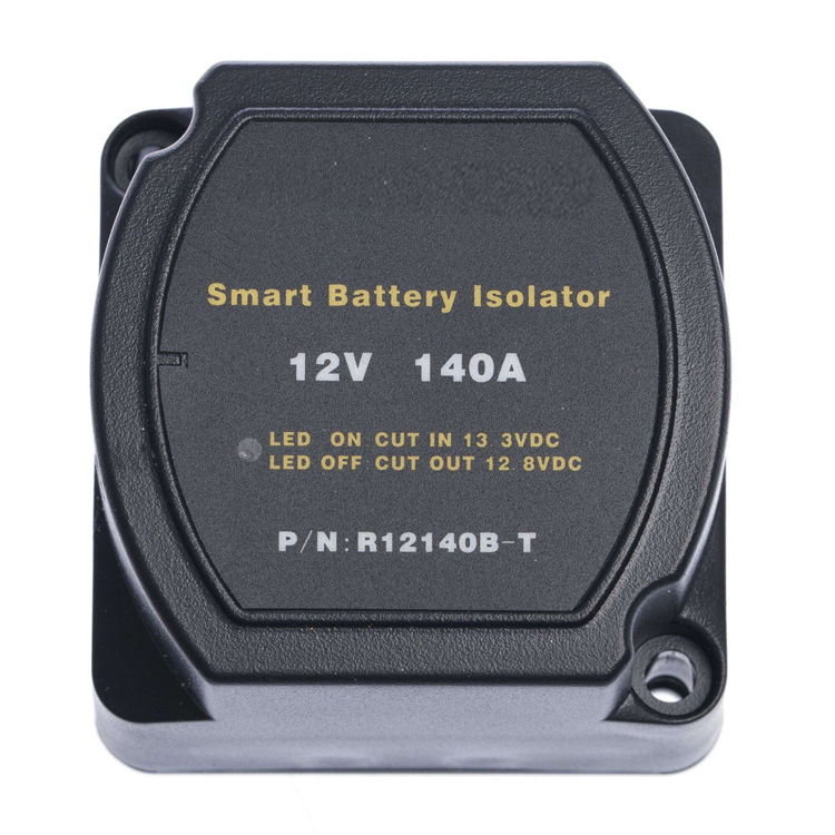 Dual Battery Isolator 12V140A Dual Battery Separator Vsr Smart Relay Car Boat Rv Charger