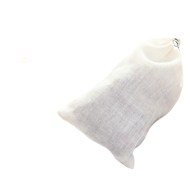 10 * 15cm cotton yarn bag hot pot braised slag bag medium and large fried medicine soup bag bamboo charcoal bag factory wholesale