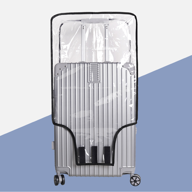 Pvc Transparent Suitcase Trolley Suitcase Anti-Scratch Protective Cover Suitcase Suitcase Cover Waterproof and Wear-Resistant Protective Case Cover