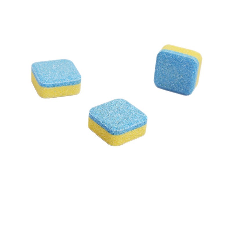 Cross-Border Temutiktok Washing Machine Tank Effervescent Tablets Drum Pulsator Universal Detergent Manufacturer Direct Sales with Replaceable Labels
