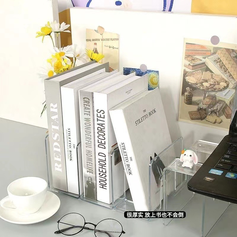 Cross-border Bag Storage Rack Storage Rack Wardrobe Layered Partition Satchel Display Rack Transparent Acrylic Storage Rack