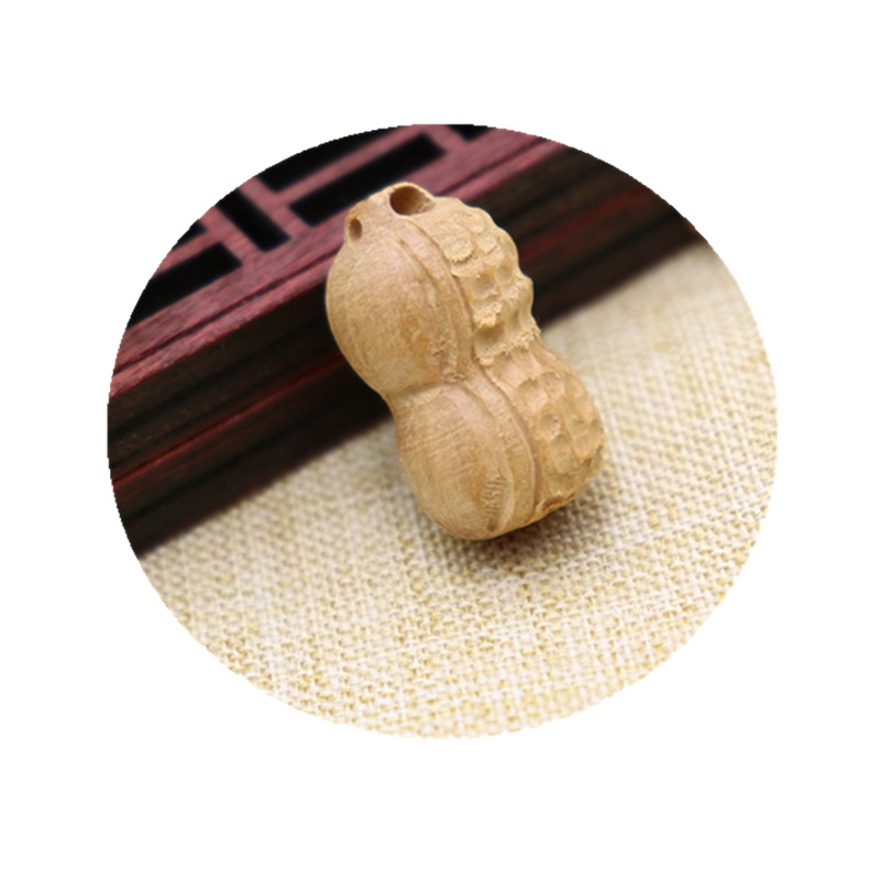 Wood Carving Accessories Baby Children's Carry-on Pendant Pendant Hand-made Material Jewelry Wen Play Bodhi Peach Mujian