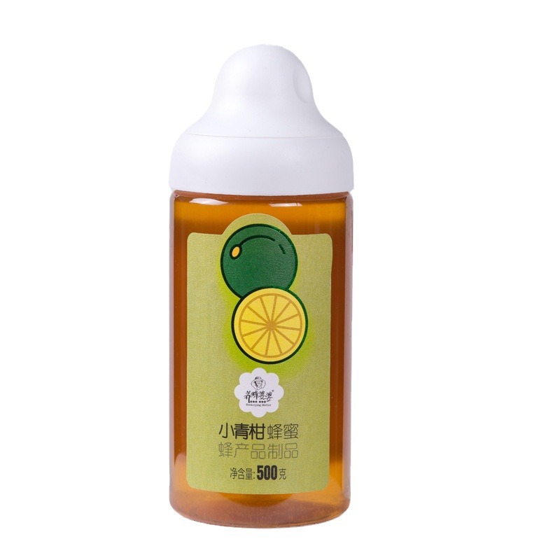 Honey Source Factory OEM OEM Baihua Earth Honey Bee Products Juice Lemon Honey Wholesale 500g