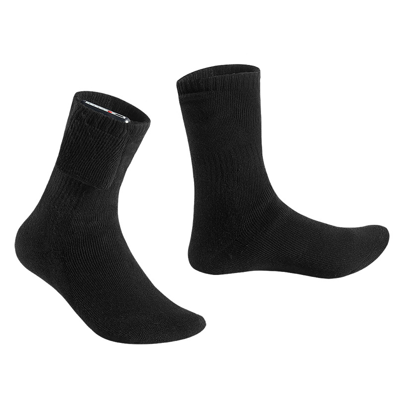 Cross-border 2023 electric heating socks winter skiing full foot heating warm sports electric heating socks manufacturer