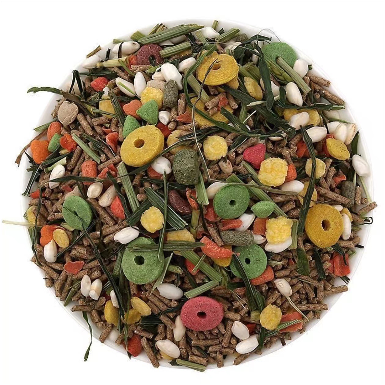 Premium Pet Food Rabbit Food for Young Rabbits, Digestive Health, Teething, Probiotics, Western Grass Rabbit Pellets Rabbit Feed