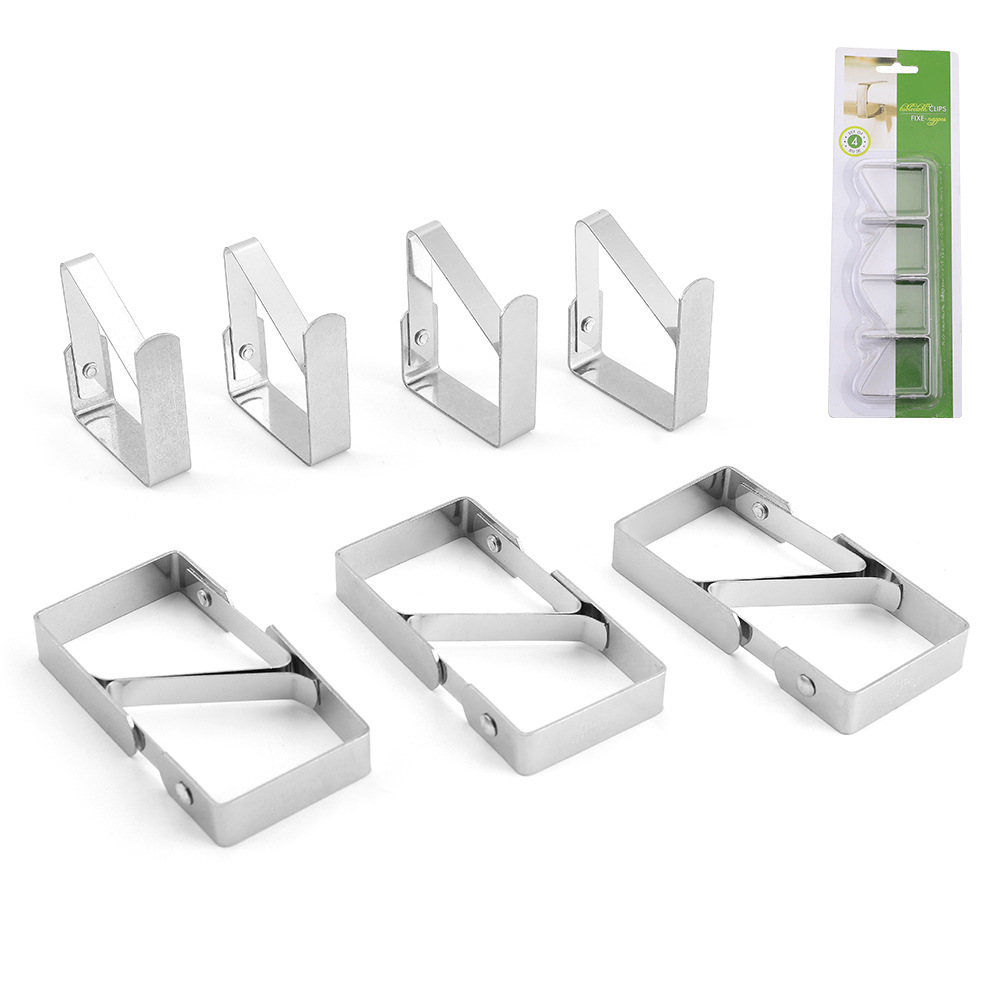 Клипса для скатерти из нержавеющей стали, 5X4 см, для скатертей