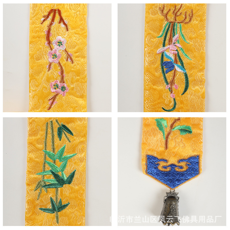 Fengyunfei Manufacturer's High-Quality Jacquard Buddhist Banners, Hanging Banners, Buddhist Tents, Table Sails, Buddhist Utensils and Crafts, Complete Sizes