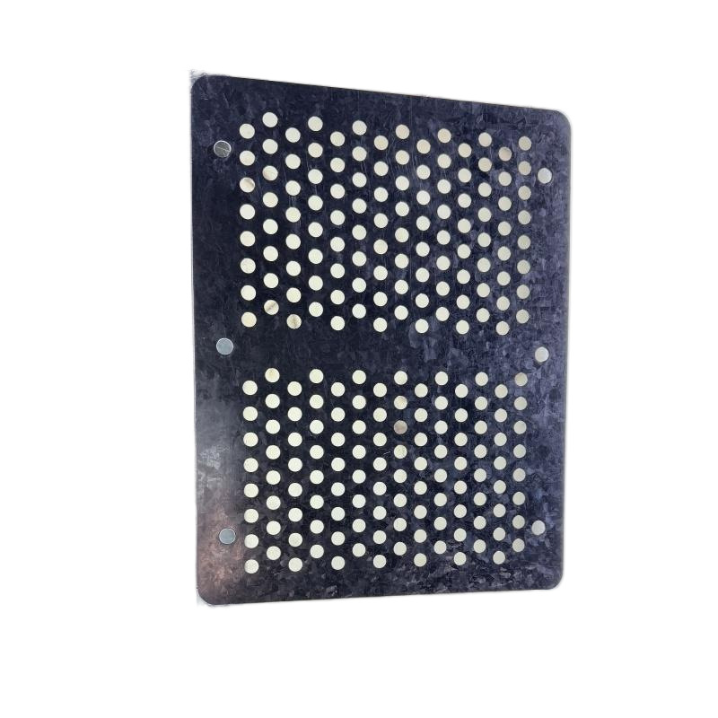0.3Mm-10Mm Aluminum Microporous Plate Manganese Perforated Plate Hexagonal Hole Mesh Plate Decorative Perforated Steel Plate Manufacturer Filter Punching