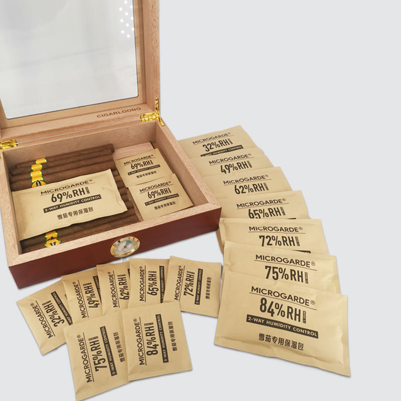 Cigar Moisturizing Bag Moisture Regulating Bag Portable Travel Moisture Regulating Tablet Humidification Bag Two-Way Moisture Control 69 Moisturizing Bag Wholesale