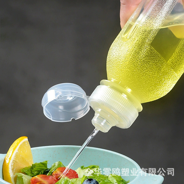 Scream Oil Pot for Oil Control and High Temperature Resistance, Kitchen Household Scream Oil Bottle with Measuring Control, Seasoning Set Wholesale